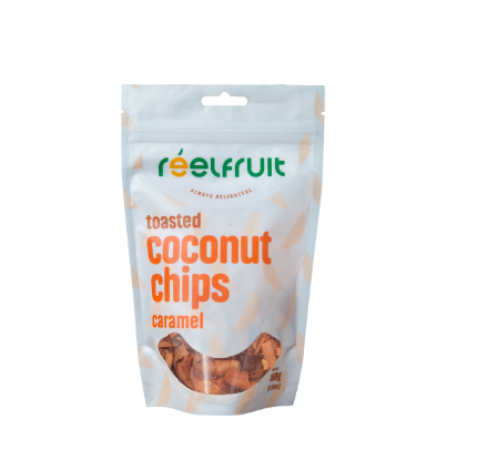 100g Toasted Coconut Chips Caramel x 24